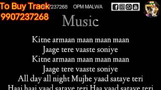 Mujhko Yaad Sataye Teri Remix karaoke  Phir Hera Pheri  Himesh Reshammiya  opm malwa [upl. by Abisha34]