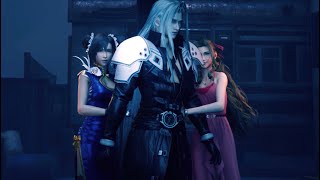 Sephiroth is Tifa and Aeriths bodyguard  Final Fantasy 7 Remake Mod  with voice edit [upl. by Aholla]