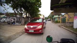 Philippines Bulacan tricycle ride from Dela Costa Homes III to Qualimed Hospital [upl. by Hayott]