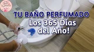 🟣 Cómo PERFUMAR tu BAÑO sin Gastar Tanto Dinero Fácil y Rápido Vlogs de Ama de Casa Tips y Trucos [upl. by Nelehyram]