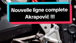 Nouvelle ligne complète Akrapovič sur ma CBR650r comparatif avec ligne IXIL 🔊🎤🏍️ [upl. by Nivram]