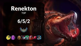 Renekton vs Maokai TOP  KR CHALLENGER Patch 1423 [upl. by Ardied]