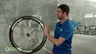 Zipp 404 Wheels  Cycling Express Review 6B [upl. by Kaleena801]