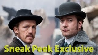 Inside the quotDead Roomquot RIPPER STREET Sneak Peek Exclusive BBC America [upl. by Eerot765]