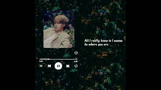 Be Mine  Jimin 💙 cover jimin musica letras canto bts karmincore [upl. by Ociredef]