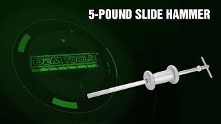 OEMTOOLS 27033 5Pound Slide Hammer [upl. by Maryn277]