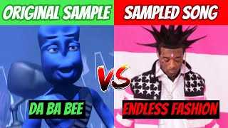 ORIGINAL SAMPLE vs SAMPLED RAP SONGS 2023 [upl. by Lledroc]