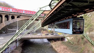 Wuppertal Germany Schwebebahn [upl. by Swan]