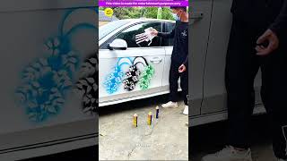 Fantastic car spray painting 😍 Gadgets Smart Appliances Kitchen Utensils Home Inventions [upl. by Allis543]