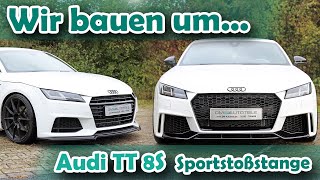 Montageanleitung Frontumbau Sportstoßstange in AUDI TT 8S FV Wabenoptik nicht RS DMAutoteile [upl. by Asemaj689]