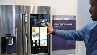 Samsung Family Hub 20 Smart Fridge [upl. by Ahsatak]