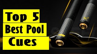 Best Billiard Pool Cue Top 5 Best Pool Cue In 2024 [upl. by Aillil]