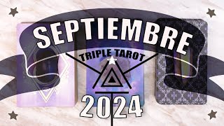 Qué te traerá el mes de Septiembre 2024 🍁✨🧿Tarot interactivo [upl. by Edra]