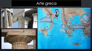 Arte greca  il tempio e gli ordini architettonici lezione 1 artein7minuti [upl. by Timi]