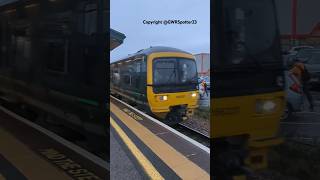 166220 Leaving Chippenham class166 greatwesternrailway networkrail railway WesternSpot23 [upl. by Ereynihc]