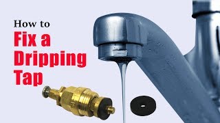 How to fix a dripping tap [upl. by Akcirederf]