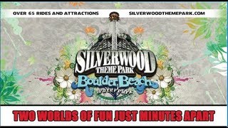 Silverwood Theme Park Spincycle Tremors and Hotel Packages [upl. by Etnasa]