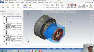 Lập trình tiện trục C Mastercam [upl. by Aylatan441]