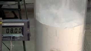 Jenike amp Johanson Powder Fluidization Demonstration [upl. by Eiliak859]