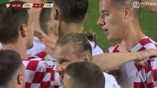 Croatia vs Latvia 50 All Goals ResultsHighlights Euro Qualifiers2024 Andrej Kramaric Goal [upl. by Kcinnay]