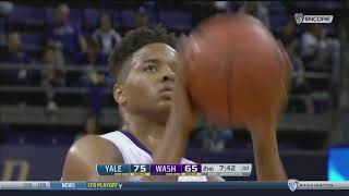 Markelle Fultz vs Yale 30 PTS 6 AST 111316 [upl. by Adnirem]