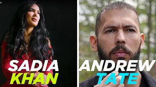 ANDREW TATE VS SADIA KHAN  Part 1 [upl. by Nazus808]