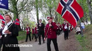 17 mai på Strømmen 2023 Sagdalen skole Strømmen og Skjetten skolekorps Sentrumkirken Brass mm [upl. by Richers]