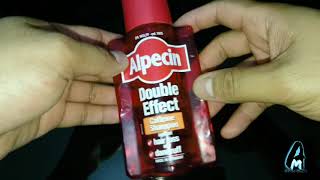 Alpecin Double Effect Caffeine AntiHairloss Shampoo Review [upl. by Enninaej600]