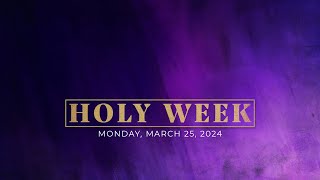 Holy Week Ecumenical Service  Monday March 25 2024  Gray Memorial UMC  Caribou Maine [upl. by Aynatahs]