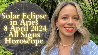 NEW MOON SOLAR ECLIPSE In ARIES 8 April 2024 All Signs Horoscope Ready or Not Here It Comes [upl. by Flanigan]