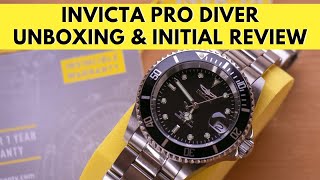 Invicta Pro Diver 8926OB Automatic Watch Unboxing and Initial Review  Best Diver Watch under 100 [upl. by Gonsalve]