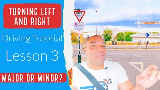 Driving Lesson  How to Turn Left and Right at Junctions [upl. by Timon]