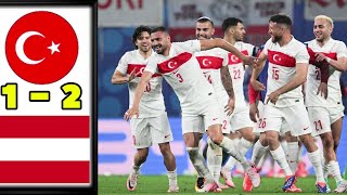 ⚪️Austria vs Türkiye 12 Extended HIGHLIGHTS  EURO 2024 Demiral Goal vs austria [upl. by Swain]