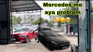 Mercedes cla 200d service😣🙁  Mercedes me pune jatte aya problem  mahabaleshwar mercedes [upl. by Gard]