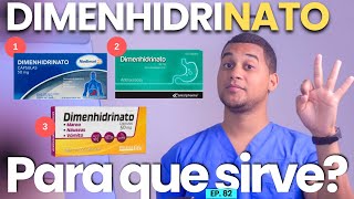 DIMENHIDRINATO PARA QUE SIRVE  3 COSAS [upl. by Reba]