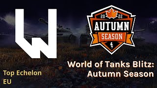 World of Tanks Blitz Autumn Season 2022 Professionals R34 EU [upl. by Ylim240]