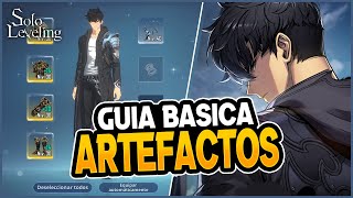 GUIA de ARTEFACTOS para CAZADORES y JINWOO  Solo Leveling Arise [upl. by Battiste]