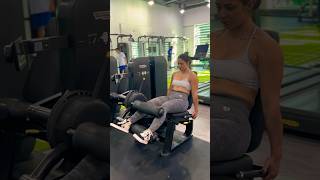 Seated Leg  Hamstring Curl  Technogym Seated Leg Curl Machine hamstrings [upl. by Aniraz733]