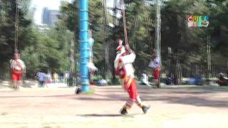 Así se Vio  Voladores de Papantla en Chapultepec [upl. by Ttocserp729]