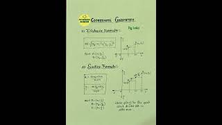 Distance and Section Formula class10 maths coordinategeometry distanceformula [upl. by Alekim]