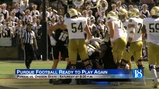 Purdue Football Ready to Play Again [upl. by Aikemal]