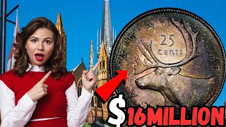 Canadian 25Cent Coins Worth Millions Do You Have One [upl. by Eilagam]