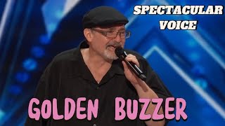 THE SINGING JANITOR AT Americas Got Talent subscribe americasgottalent goldenbuzzer viralvideo [upl. by Fiore828]