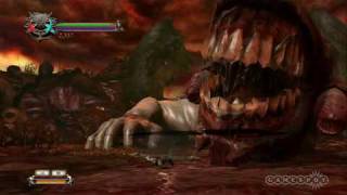 Dantes Inferno  Cerberus Battle Gameplay Movie Battle [upl. by Nitniuq]