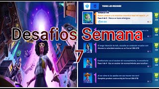 COMO COMPLETAR LOS DESAFIOS FERRARI 296 GTB Y SEMANA 7  FORTNITE TEMPORADA 7 [upl. by Kylila530]