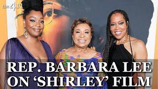 Rep Barbara Lee On Meeting Herself In Netflixs Shirley [upl. by Oeramed893]