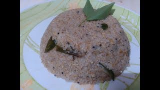 SAMBA WHEAT RAVA UPMA IN TAMIL  சம்பா கோதுமை ரவை உப்மா [upl. by Saqaw]