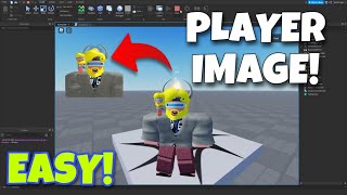 How To Display Roblox Player Image on Gui  Roblox Scripting Tutorial [upl. by Licht627]