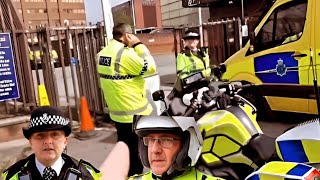 MERSEYSIDE POLICE INSPECTOR TRIED TO USE SECTION 50 FOR FILMING IN PUBLIC Id refusal [upl. by Mraz]