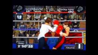 Power punch wii Cecilia Fazio vs Cecilia Fazio [upl. by Ryter354]